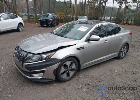 2013 Kia Optima Hybrid Ex из США, поврежденный, VIN KNAGM4AD5D5045355